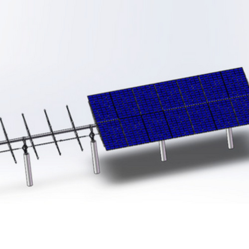 inseguitore solare a pannelli fotovoltaici